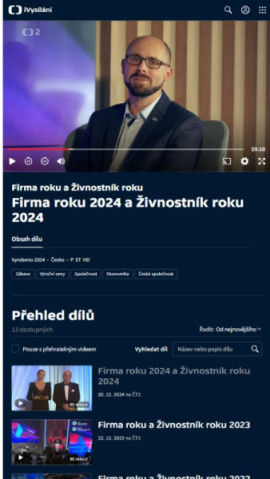 živnostnik roku sovadina čt2 domeczech